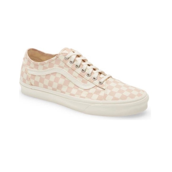 Vans Shoes - Vans ECO Theory checkerboard old skool tapered sneaker Size: 6.5